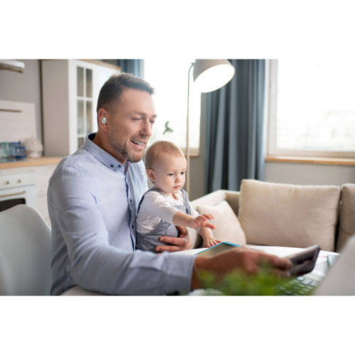 Olive Union Bluetooth Hearing Amplifier - Black