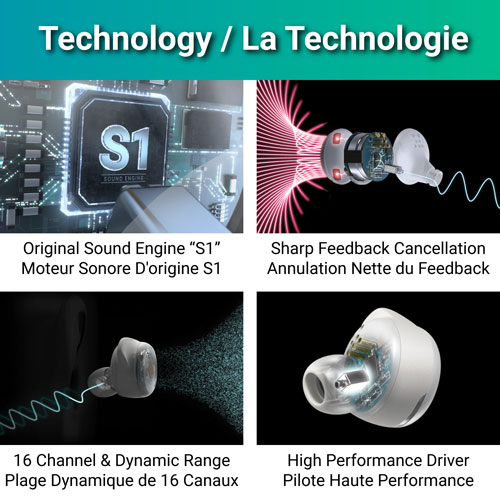 Amplificateur de son Bluetooth d'Olive Union - Blanc