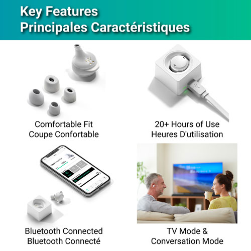 Amplificateur de son Bluetooth d'Olive Union - Blanc