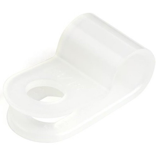 Ensemble de 100 serre-câbles à vis de StarTech - attache/support de câbles - pinces réutilisables en nylon à visser de type R - CBMSDCC1