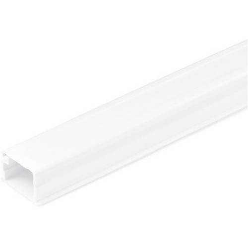 StarTech Cable Management Raceway w/Adhesive Tape 78in - Network Cable Hider Kit - Solid Wire Duct System - Power Cord CBMOWD2013