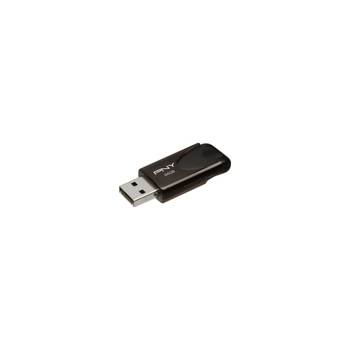 PNY 64 Go Attach.; 2.0 clés USB 4 P-FD64GATT4-GE