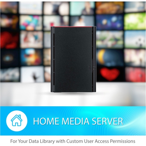 Buffalo 220 LinkStation 220 12TB Private Cloud Storage NAS with Hard Drives Included