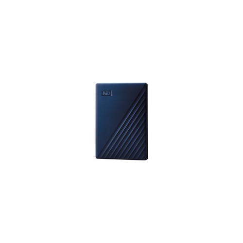 WD My Passport for Mac WDBA2F0050BBL 5 TB Portable Hard Drive - External - Midnight Blue WDBA2F0050BBL-WESN