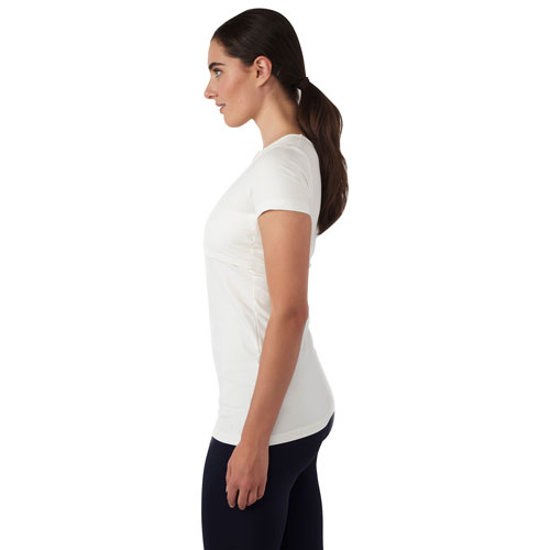 Modern Eternity Nia Short Sleeve Nursing & Maternity Top - Medium - Eggshell