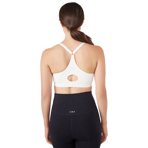 Modern Eternity Bella Yoga Seamless Nursing Bra - Medium - Eggshell