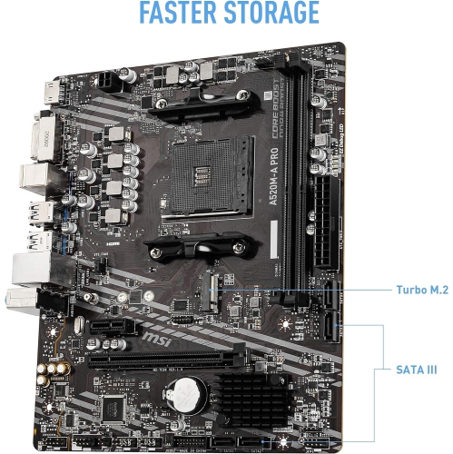 MSI A520M-A PRO Gaming Motherboard