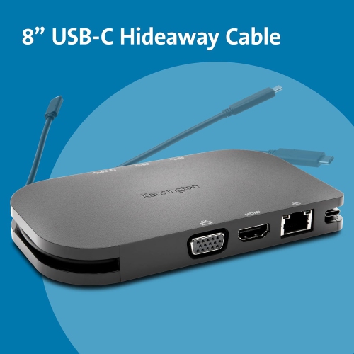 KENSINGTON SD1610P USB-C MINI MBL 4K DOCK PASS