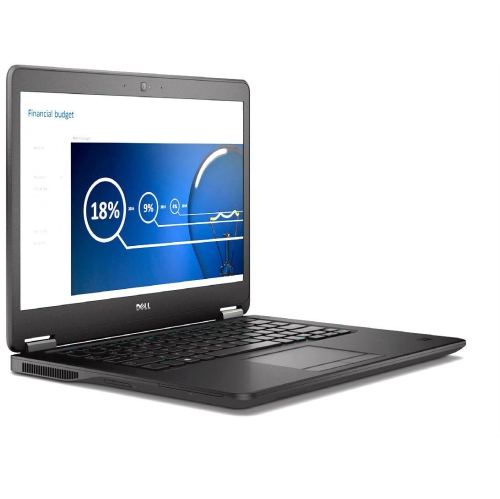 Dell Latitude E7450 14" Laptop - Intel Core i5-5200U - 8GB RAM - 240GB SSD - Windows 10 Pro - Black by DELL - Refurbished condition - Image 3