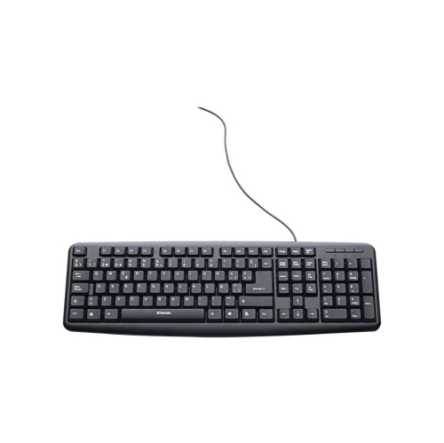 VERBATIM  Slim Corded Keyboard - Spanish - (98121)