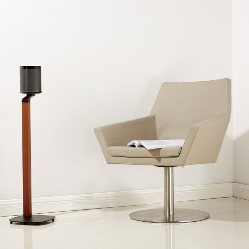 Boost Industries SB-62F Floor Speaker Stands with Hardwood Column for SONOS® ONE, SONOS® ONE SL and SONOS Play:1