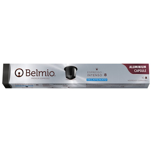 Belmio Intenso Decaf Medium Roast Coffee Pods - 10 Pack