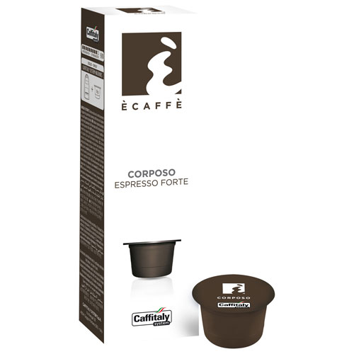 Caffitaly Corposo Extra Bold Roast Coffee Pods - 10 Pack
