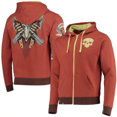 Overwatch Men Full Zip Hoodie Size S Brick Red McCree Contrast Ultimate MUR10 Best Buy Canada