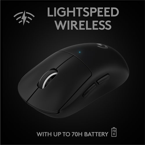 Logitech G Pro X Superlight 25600 DPI Wireless HERO Optical