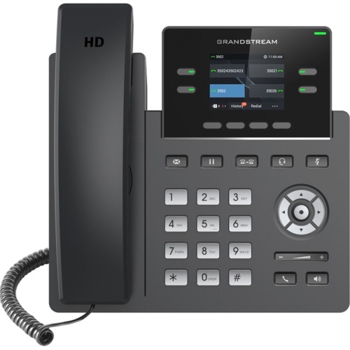 Grandstream GRP2612P téléphone IP de qualité fournisseur avec POE et 16 VPKs