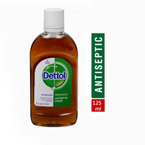 Dettol Antiseptic Liquid 125ml - 4 Bottles