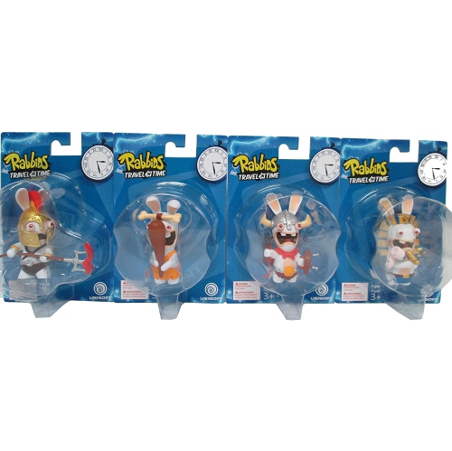 Raving Rabbids Travel in Time 12 - Blue Box Assorted Figures