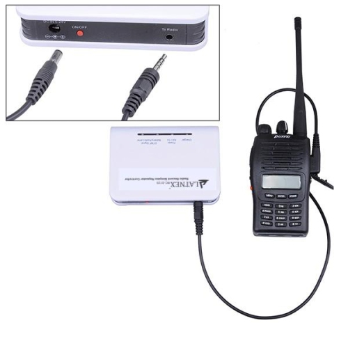 LATNEX RC-S120 Simplex Crossband Repeater Controller DMR Radio Voice Recorder - UHF, Two Way VHF, Amateur Ham Mobile Radio
