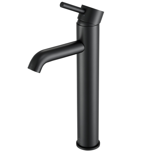 Ancona Argenta Vessel Bathroom faucet in Matte Black