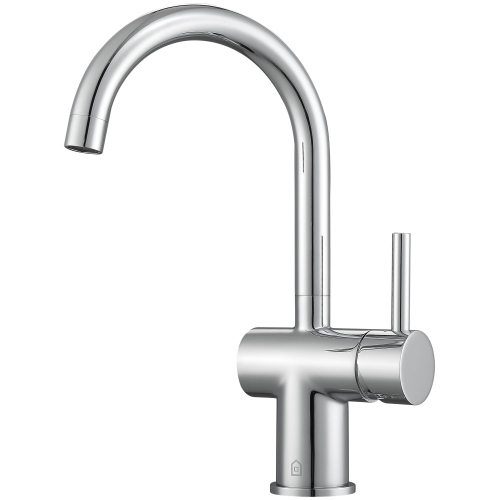 ANCONA  Aria Single Hole Bathroom Faucet In Chrome