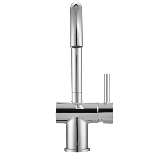 Ancona Aria Single Hole Bathroom Faucet in Chrome