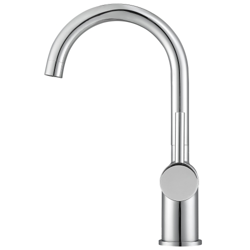 Ancona Aria Single Hole Bathroom Faucet in Chrome