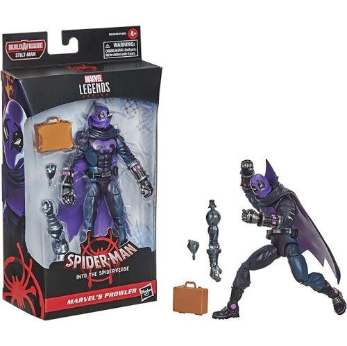 Marvel Legends Spider-Man 6 Inch Action Figure BAF Stilt-Man - Prowler