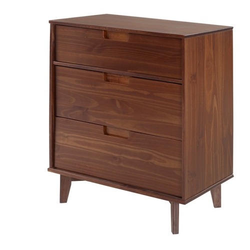 3 Drawer Mid Century Modern Wood, Best Stain For Mid Century Modern Dresser