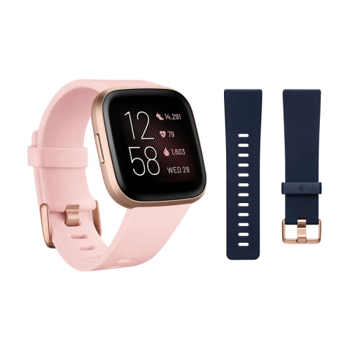Bundle- Fitbit Versa 2 40mm Smartwatch 