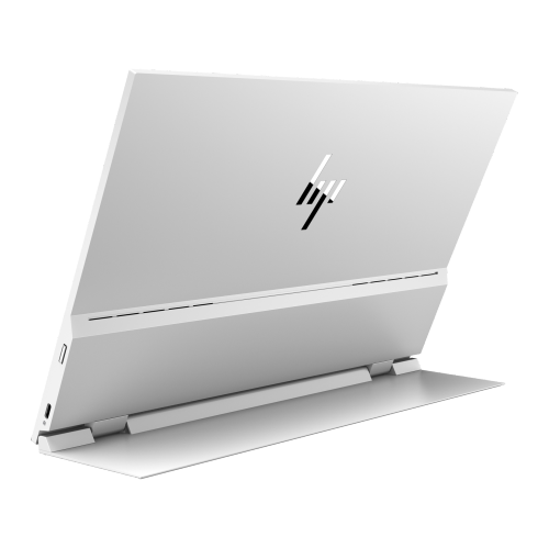 HP 14" FHD IPS LCD Monitor - Silver