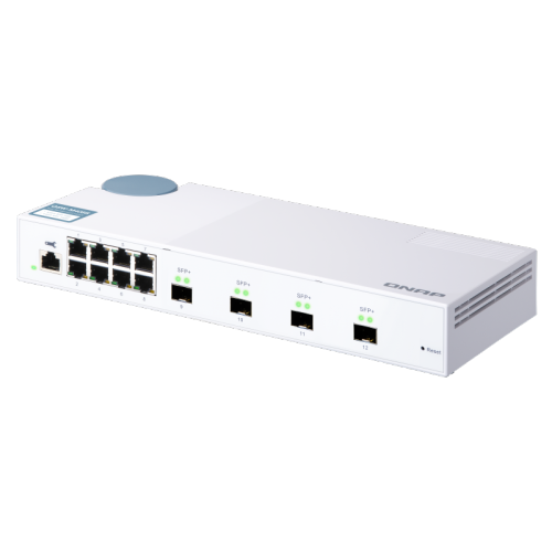 QNAP QSW-M408S 10GbE Managed Switch, with 4-Port 10G SFP+