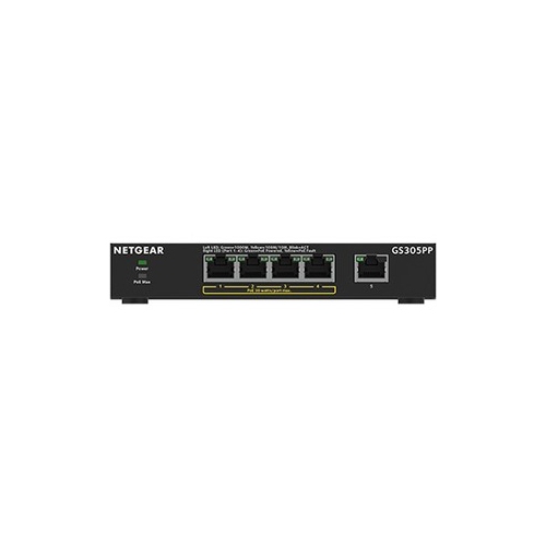 NETGEAR  300 Gs305Pp Ethernet Switch Gs305Pp-100Nas