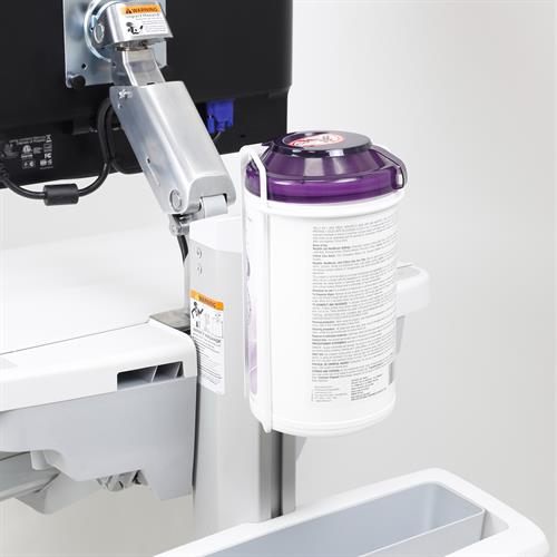 ERGOTRON T-Slot Wipes Holder - White