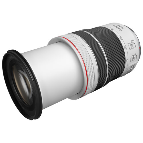 Canon RF 70-200mm f/4 L IS USM Lens - White