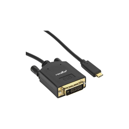 Rocstor DVI-D/USB Video Cable Y10C205-B1-New