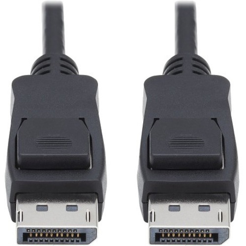 Tripp Lite DisplayPort 1.4 Cable with Latching Connectors, 8K, M/M, Black, 6 ft. P580-006-V4