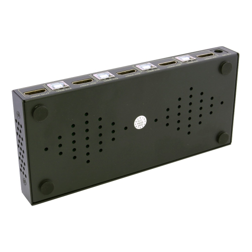 HDMI KVM Switch 4 Port Auto Hotkey USB 2.0 With 4 Set Cable Remote Control - axGear