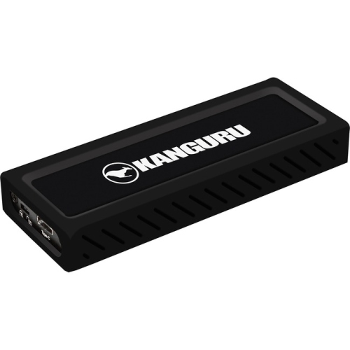 Kanguru UltraLock 1 TB Portable Solid State Drive - External - Black - TAA Compliant U3-NVMWP-1T
