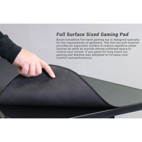 Bureau d’ordinateur/de jeu motorisé à hauteur réglable de 55 po FS-M55i de Boost Industries