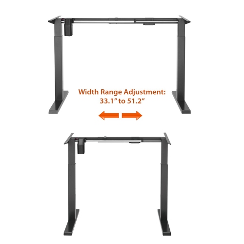 Bureau d’ordinateur/de jeu motorisé à hauteur réglable de 55 po FS-M55i de Boost Industries