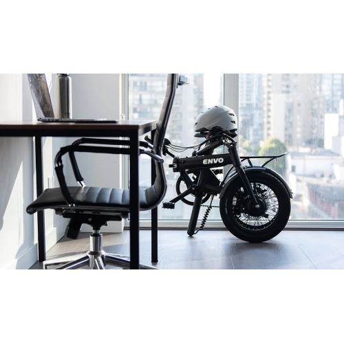 ENVO Lynx Folding Electric Bike 16in - Black