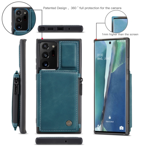 CaseMe Cuir Flip Étui Portefeuille emplacements de carte Support Housse Pour Samsung Galaxy Note 20