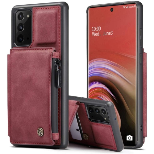 CaseMe Cuir Flip Étui Portefeuille emplacements de carte Support Housse Pour Samsung Galaxy Note 20
