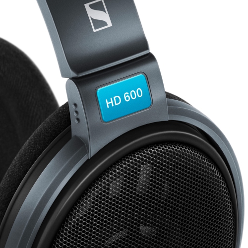 Refurbished - Sennheiser HD 600 Open Dynamic Hi-Fi Professional Stereo Headphones (Black) - Certified Refurbished