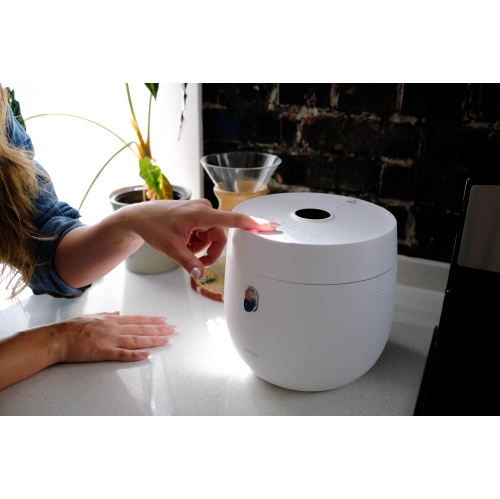 Cuiseur à riz et à vapeur Oryza de JS - 4 tasses - Cuiseur pour le riz - Soupe - Gruau - et plus encore