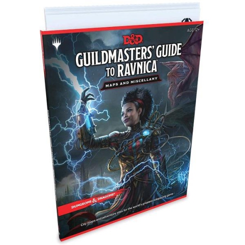WIZARDS OF THE COAST  Dungeons & Dragons: Guildmaster's Guide to Ravnica - Maps And Miscellany [Rpg Style Game Accessory]