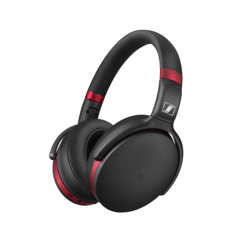 Refurbished (Excellent) - Sennheiser HD 4.50R Over-Ear Noise Cancelling Bluetooth Headphones - Black/Red -Certified Refurbished