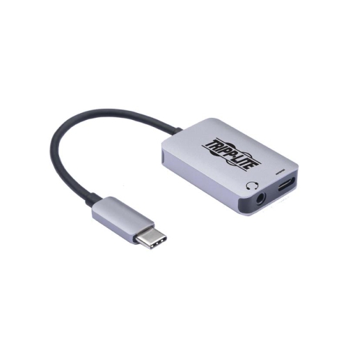 TRIPP LITE  USB-C to 3.5 MM Adapter Pd 3.0 (U437-001-C) In Silver