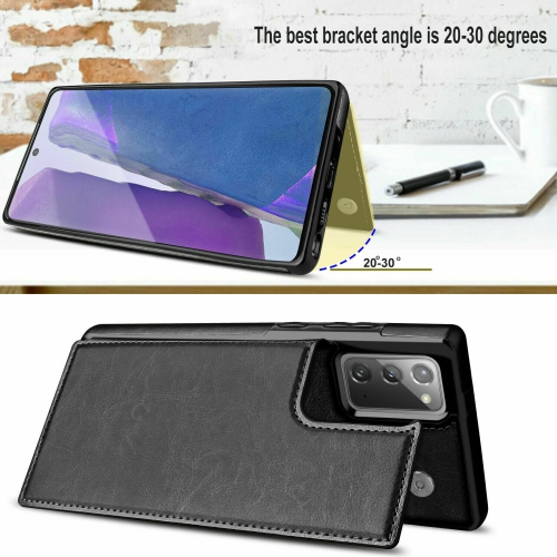Leather Flip Wallet Case Card Holder Phone Back Cover for Samsung Galaxy S20 Plus